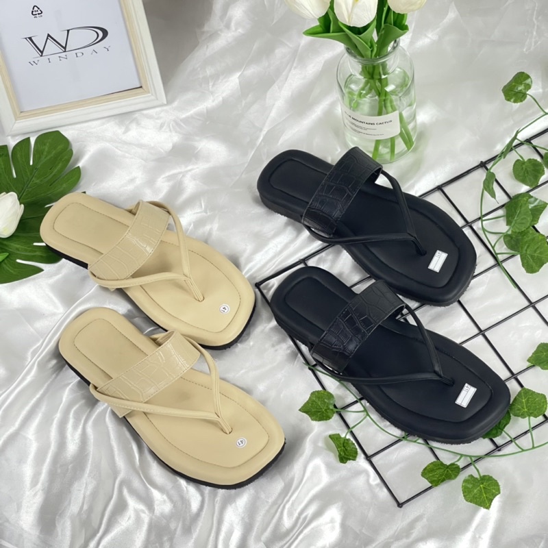 Winday HANA Sandal Wanita Platform croco