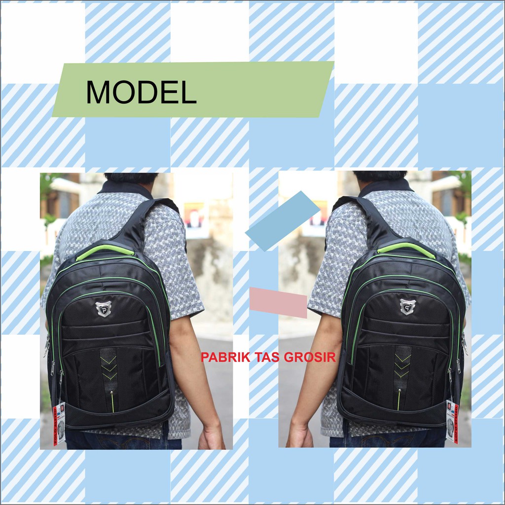 Tas Punggung Polo Alfito Panah Backpack Sekolah SMP SMA Cowok Pria Ransel Laptop Multifungsi Bagus Awet