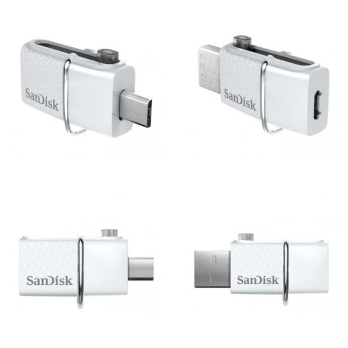 Flashdisk Sandisk OTG 3.0 WHITE 32gb