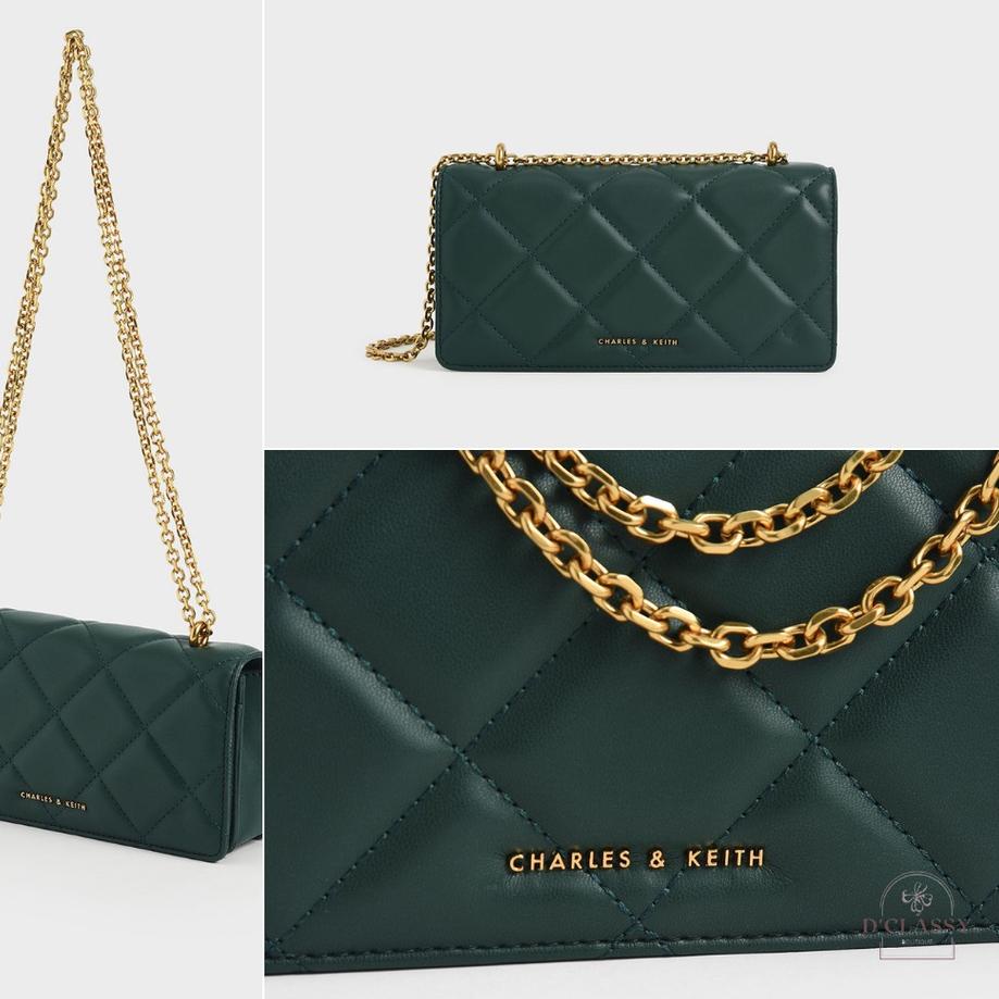 Wow Murah Meriah.. DOMPET CK CHAIN HANDLE QUILTED - CK6-10680924