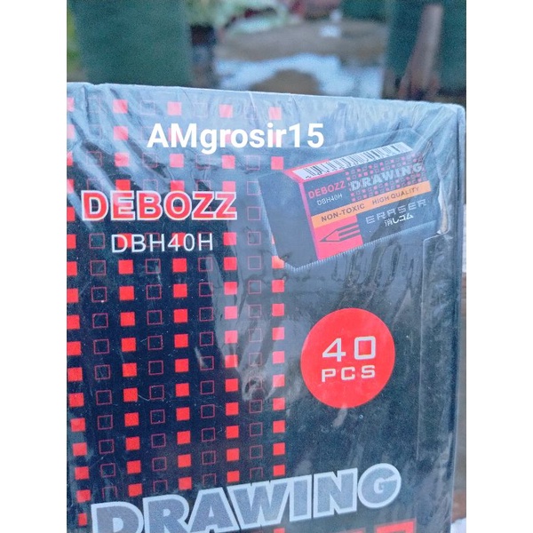 

Penghapus DEBOZZ Hitam bagus per pcs