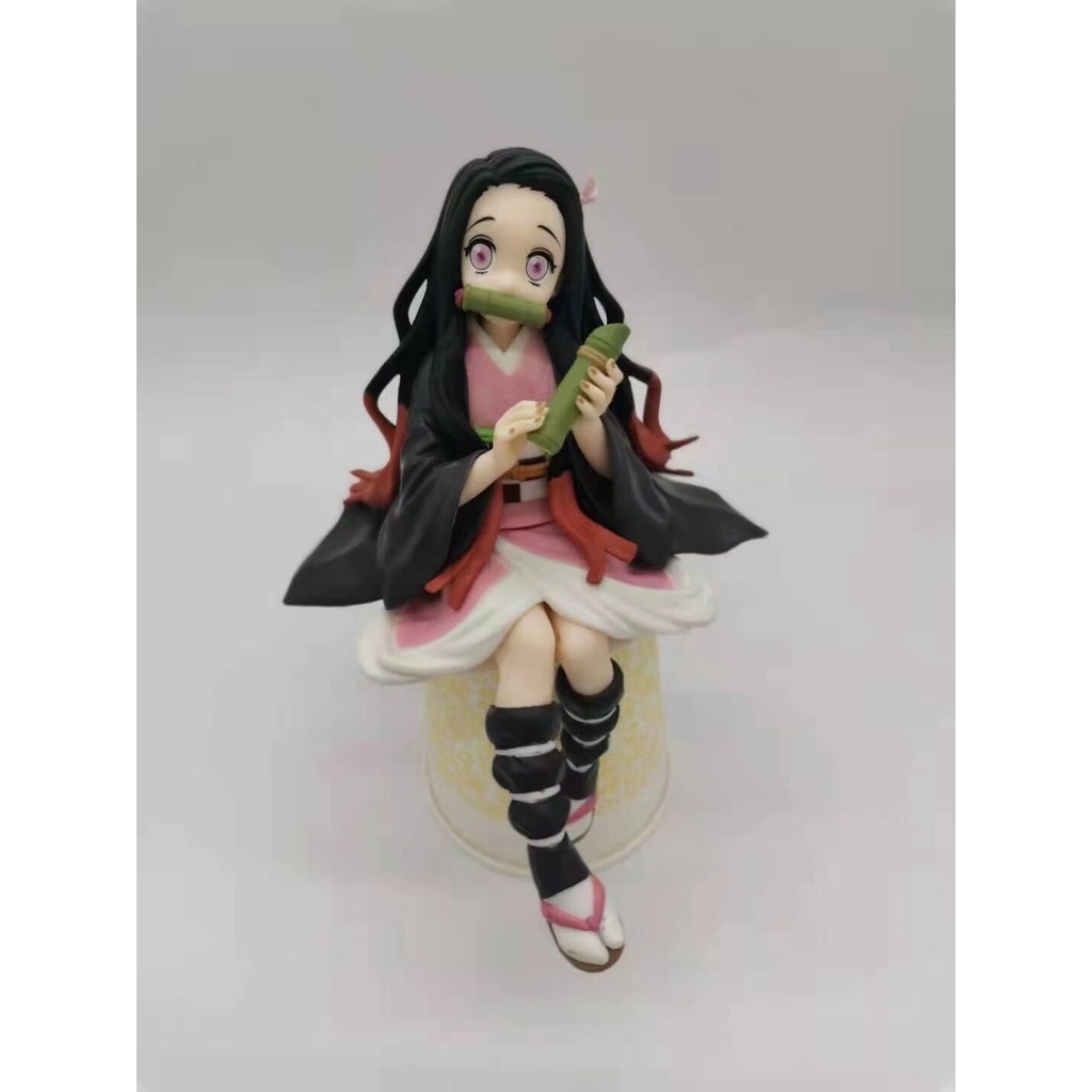 Action Figure Anime Demon Slayer Kimetsu No Yaiba Giyuu Zenitsu Rengoku Nezuko Tanjirou