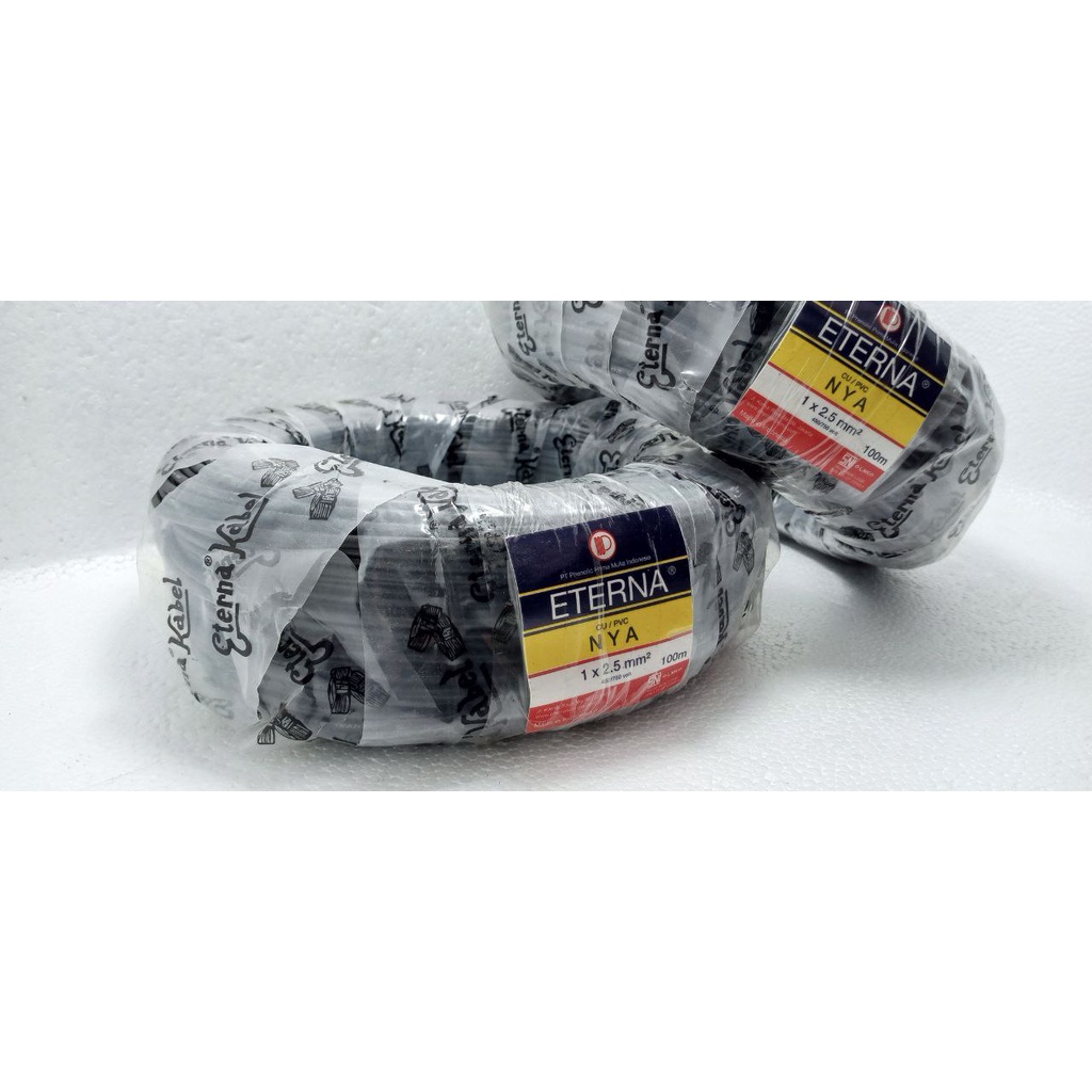 KABEL LISTRIK NYA ETERNA 1X2.5 ISI 100METER