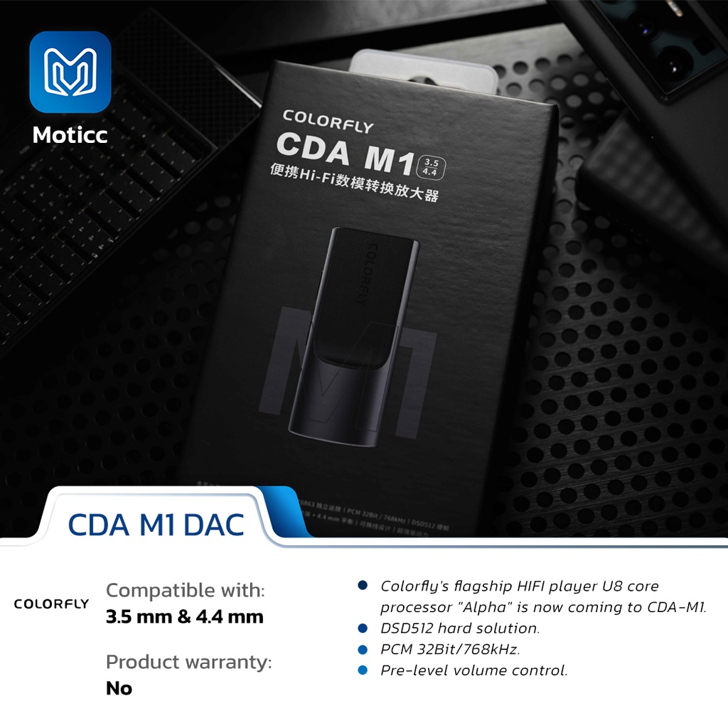 Colorfly CDA-M1 USB Type C DAC Dongle Android PC IOS Lightning CDA M1