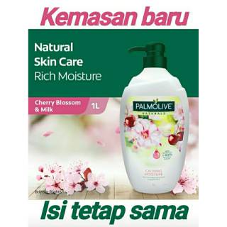 PALMOLIVE Cherry Blossom Botol 1L Sabun Mandi Cair Palmolive 1000ml