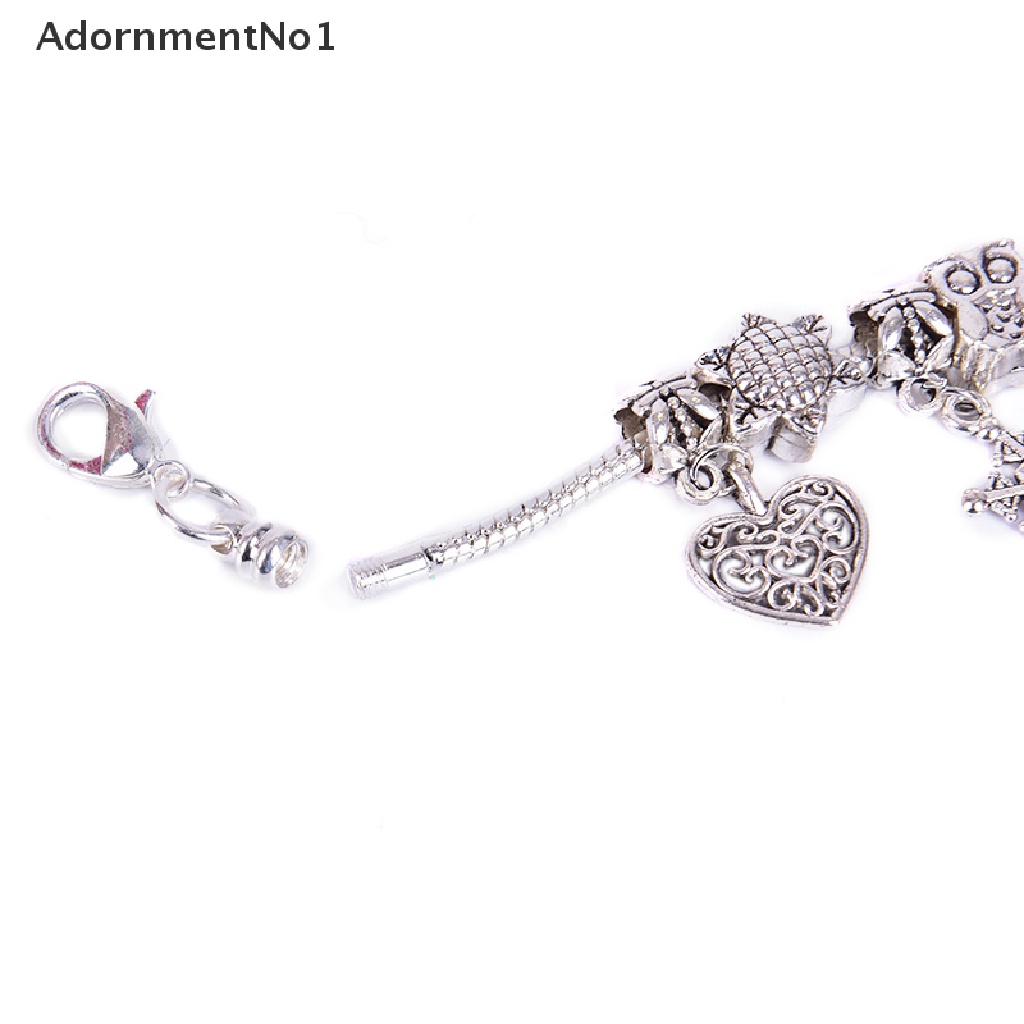 (AdornmentNo1) Gelang Tangan Rantai Motif Tulang Ular Bahan Stainless Steel Untuk Perhiasan Wanita