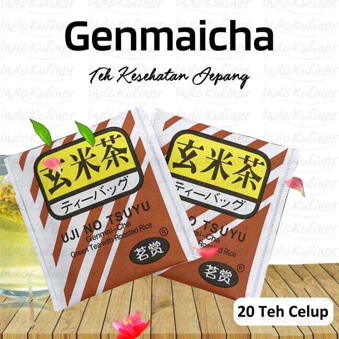 

TERBARU Ujinotsuyu Genmaicha Japanese Green Tea Teh Hijau Jepang 20 Pcs/MINUMAN COLLAGEN/MINUMAN YOYIC/MINUMAN DIET/MINUMAN PEMUTIH BADAN/MINUMAN KOREA/MINUMAN KEMASAN/MINUMAN KALENG/MINUMAN KOTAK/MINUMAN SEHAT HERBAL/MINUMAN SEHAT UNTUK TUBUH/MINUMAN