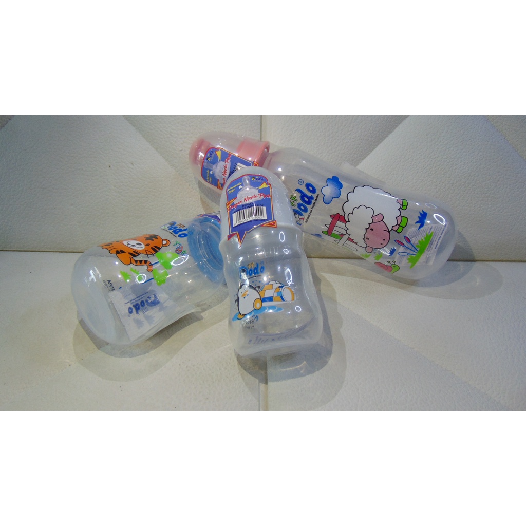 SS - Botol Susu Dot Gepeng Dodo ( 2 - 9 OZ ) / Botol Susu Dot Gepeng / Botol Susu / Botol Susu