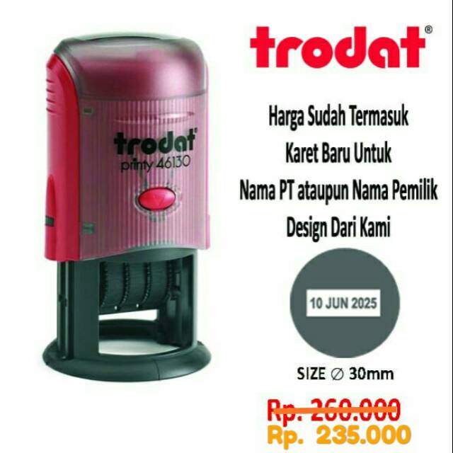 

stempel trodat 46130 size 30mm