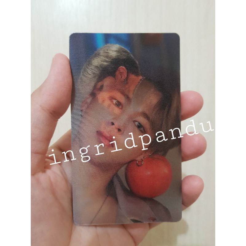 BTS LENTICULAR WINGS CONCEPT BOOK JIMIN