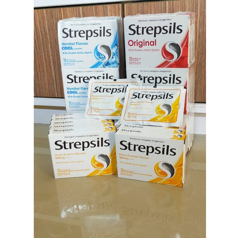 

Strepsils Permen box isi 12 butir melegakan tenggorokan