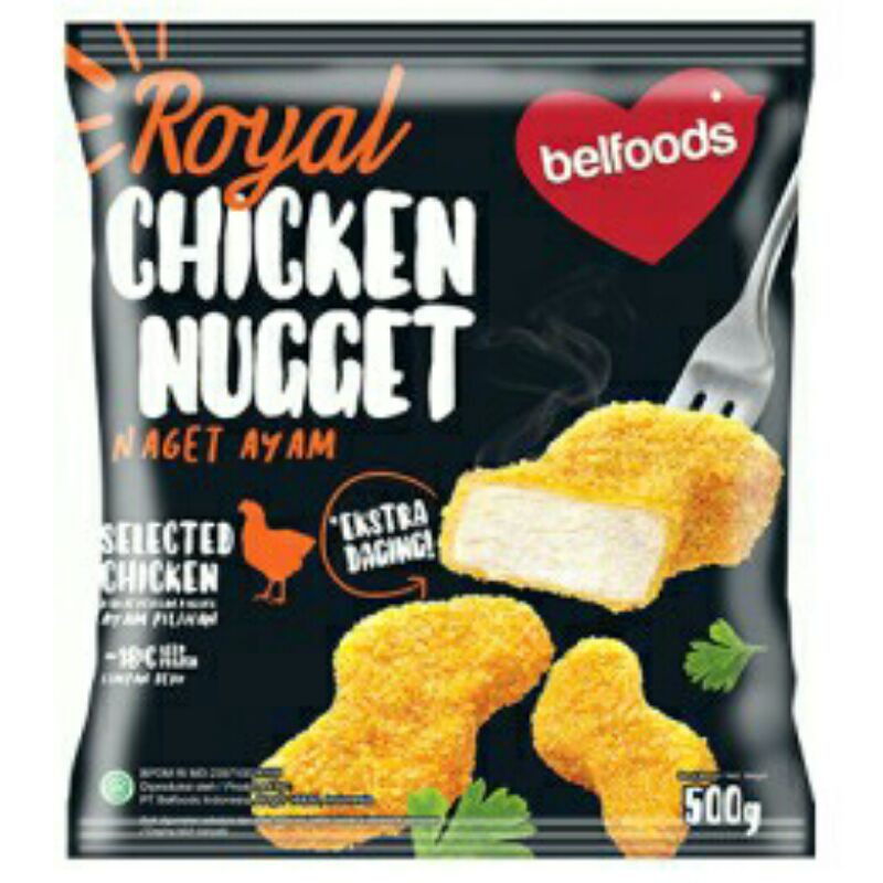 

BeLFooDS ROYAL CHicKeN NUGGET S 12X500GR