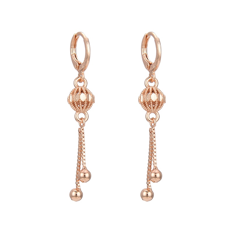 anting titanium wanita emas muda anti karat dewasa tusuk korea asli panjang dan luntur korea style selamanya dewasa 120-129e-127e