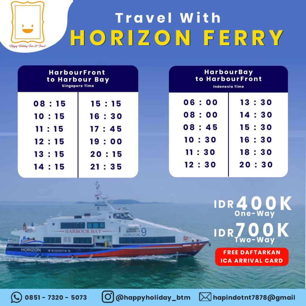 Tiket Ferry Batam - Singapore