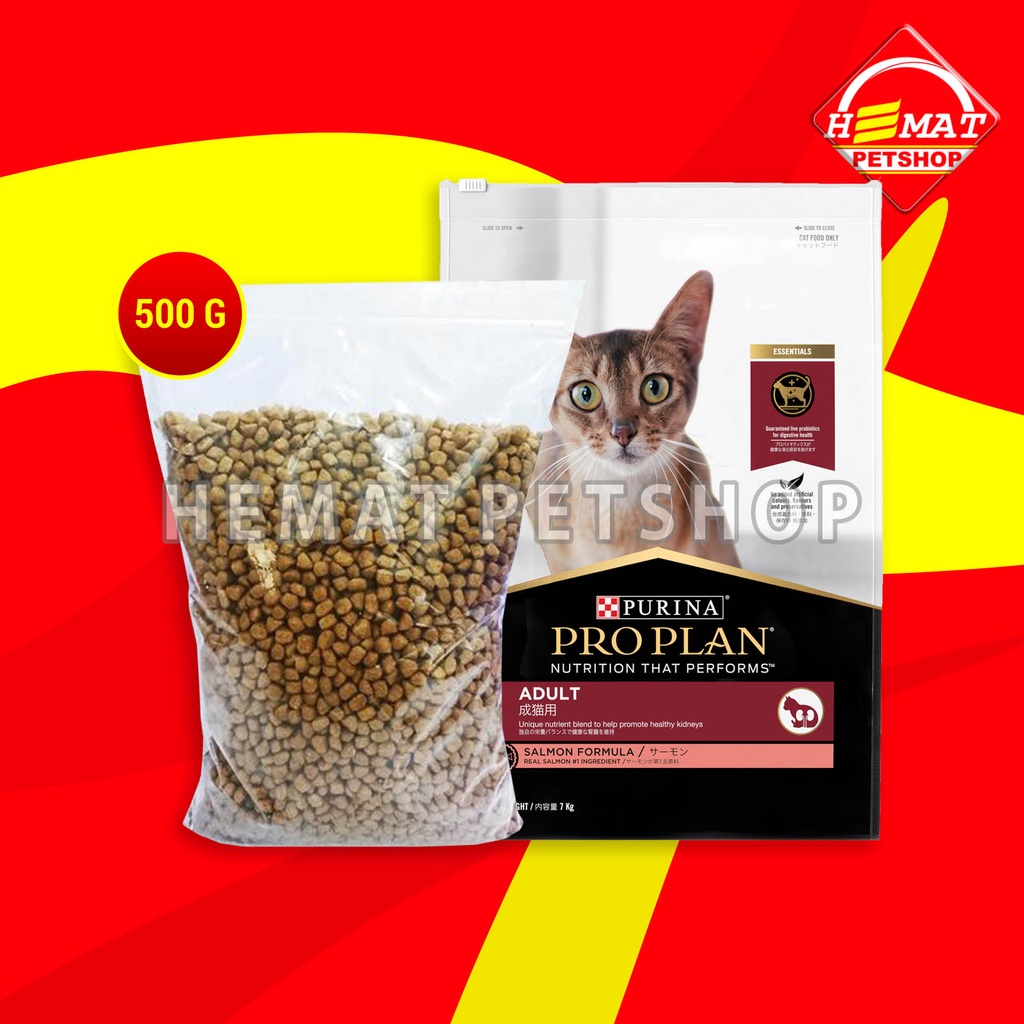 Makanan Kucing Pro Plan Repack 500 gram / Proplan Repacking 500gr