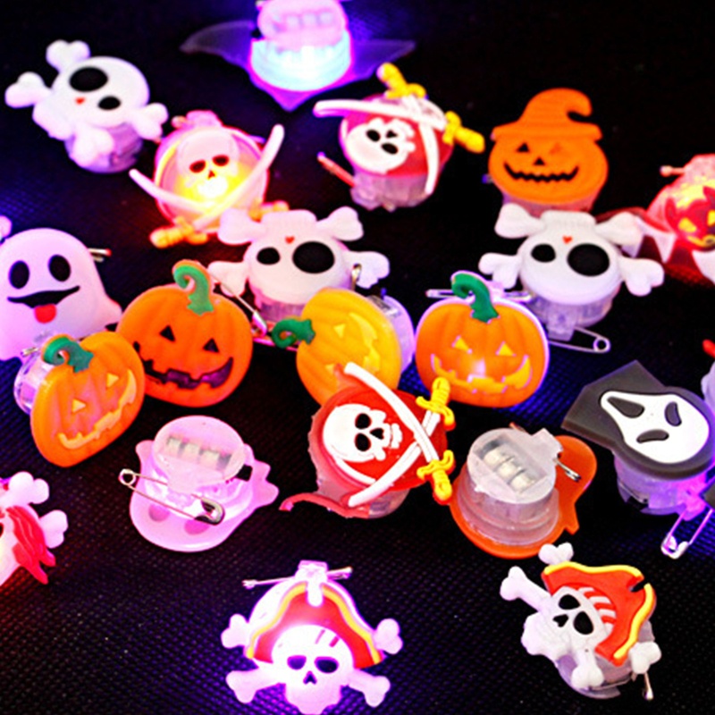 Bros Cincin Luminous Glowing Untuk Properti Pesta Natal Halloween