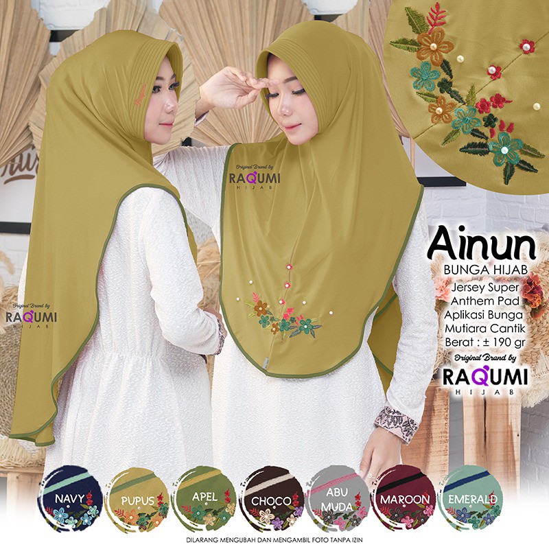 AINUN BUNGA HIJAB MNV RAQUMI