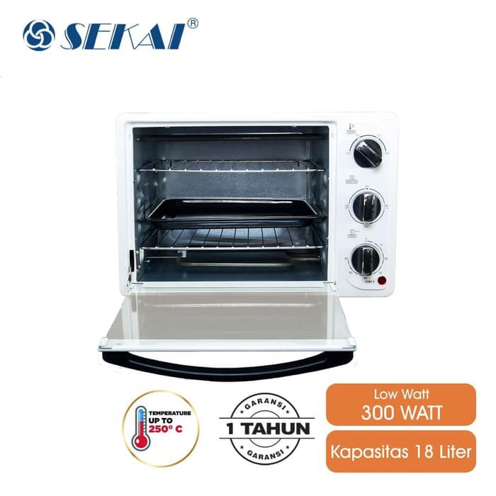 SEKAI OV-180 Low Watt Oven 18L