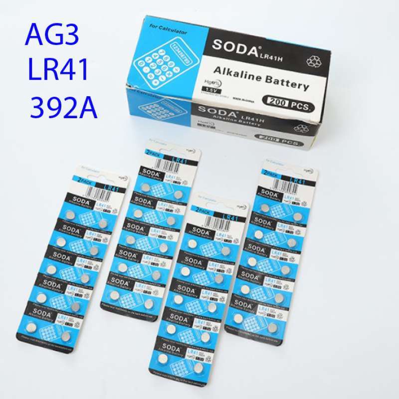 Baterai AG3/LR41H/392A