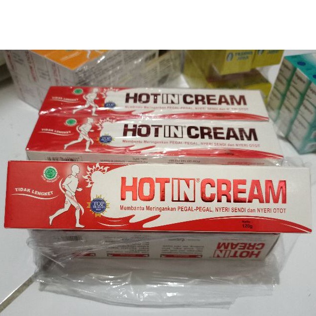 ORIGINAL HOTIN CREAM TUBE 120 GRAM / HOT IN CREAM 120 G / CREAM PEGAL-PEGAL NYERI SENDI HOTIN