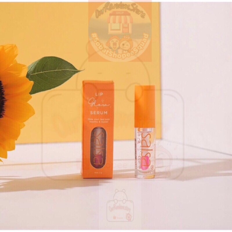 (COD & ORIGINAL) LIP GLOW SERUM HALAL & BPOM / SALSA LIP GLOW