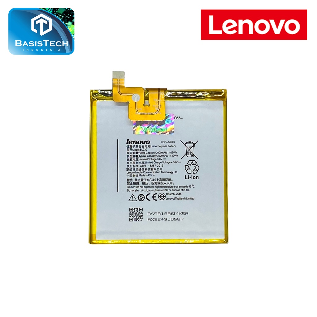 BATERAI LENOVO Z2 - LENOVO VIBE Z2 - BL230 - ORI99 - GOOD QUALITY