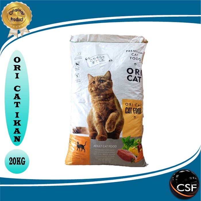 Makanan Kucing kering ORI CAT 20kg ALL VARIAN ( GRAB GOSEND )