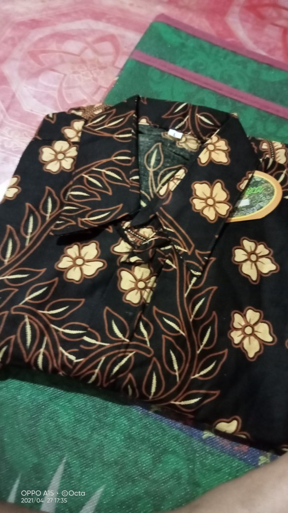 Batikuu New-kemejapria-lengan-panjang-848vo-kemeja-pilot-pangkat-pdl-teknisi Kemeja Batik Pria Lenga