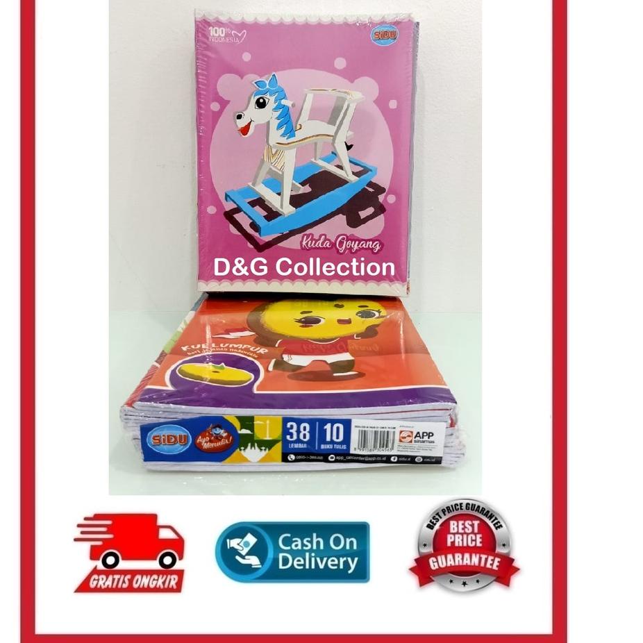 

Ready Stock EHERY BUKU TULIS SIDU 38 LEMBAR MURAH GROSIR / BUKU SIDU 38 W98 Terkini