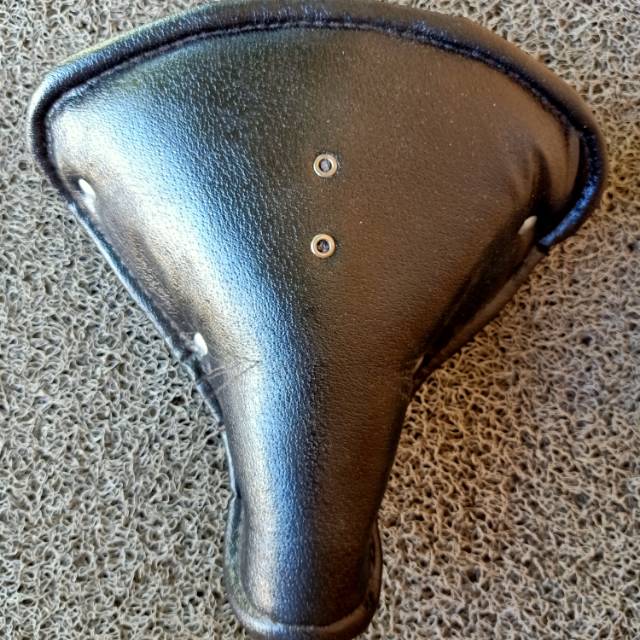 Sadel Sepeda Jengki "MARUYA"/Sadel Kulit/Rangka Hitam