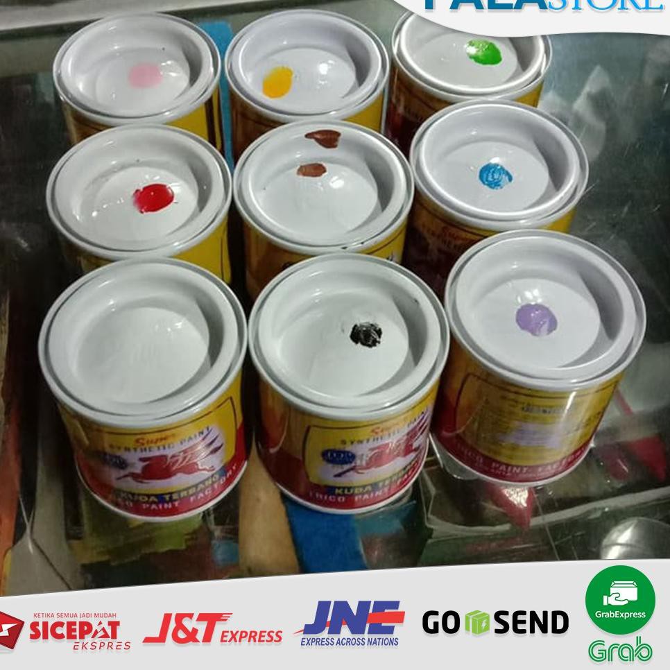 

ZH0 Cat Minyak Kuda Terbang Terbang Kecil 100 ml Kayu Besi Plastik Anti Karat ➤ (Ready)