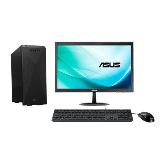 PC Desktop ASUS S500TC BLACK CORE [i3-10105/4GB/1TB/LED 19.5"/WIN11]