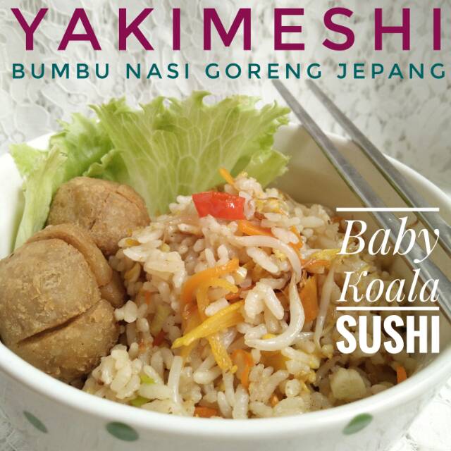 WARASA Yakimeshi Nasi Goreng Jepang Instan 48 ml Halal │ Bumbu Nasgor