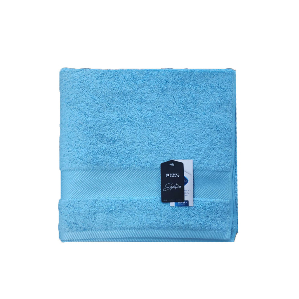 Jual Terry Palmer Handuk Mandi Bath Towel Signature Oxford Bamboo Blue X Cm Shopee