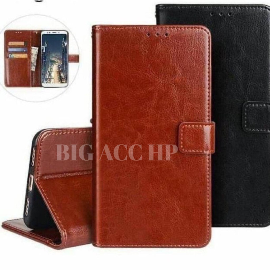 Sarung Flip Case Wallet Dompet Kulit Redmi 9 9A 9C 8 8A 8A PRO 7 7A 6A 5A 4A 4X