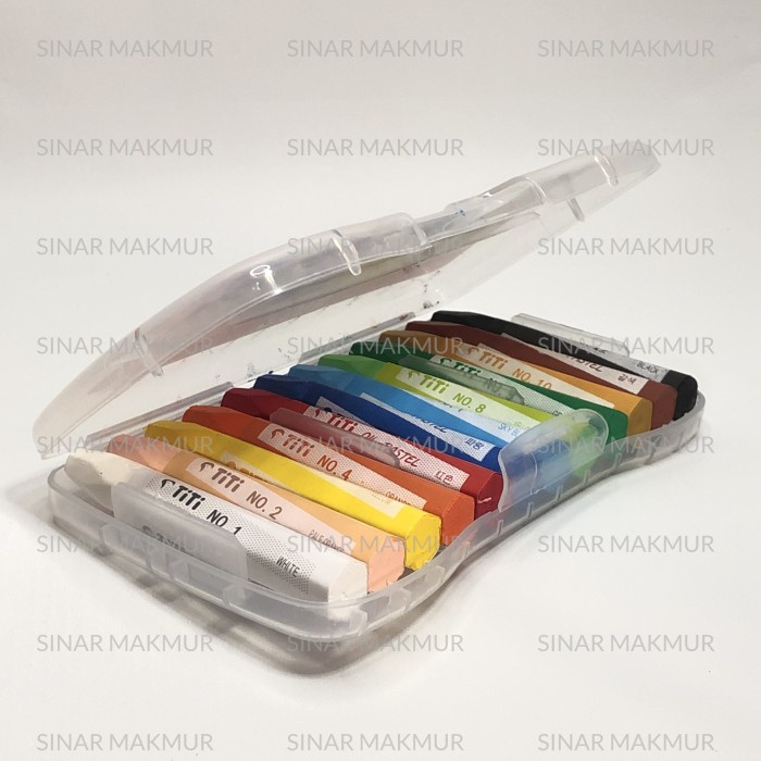 

PASTEL-DRY-OIL- OIL PASTEL / CRAYON / KRAYON 12 WARNA TITI TI-P-12CHC (SET) -OIL-DRY-PASTEL.