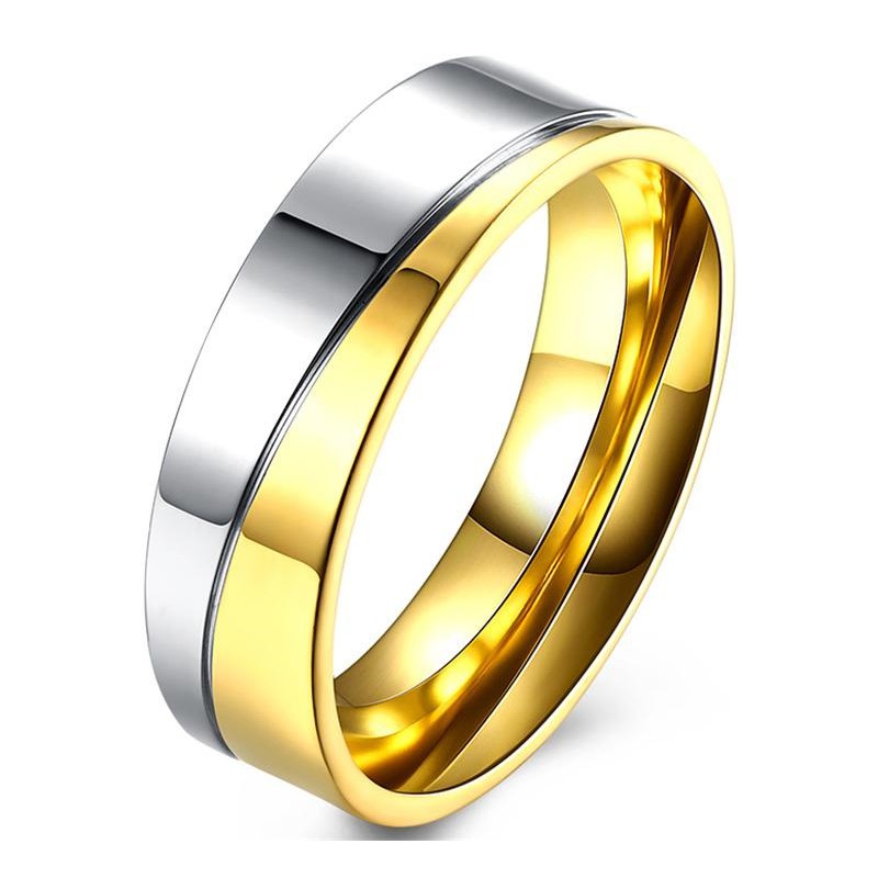 Cincin Couple / Tunangan / Nikah / Pasangan / Titanium C042