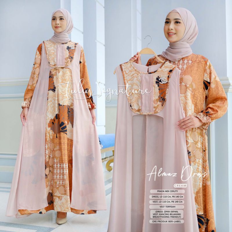 Almaz dress motif batik by tulus signature