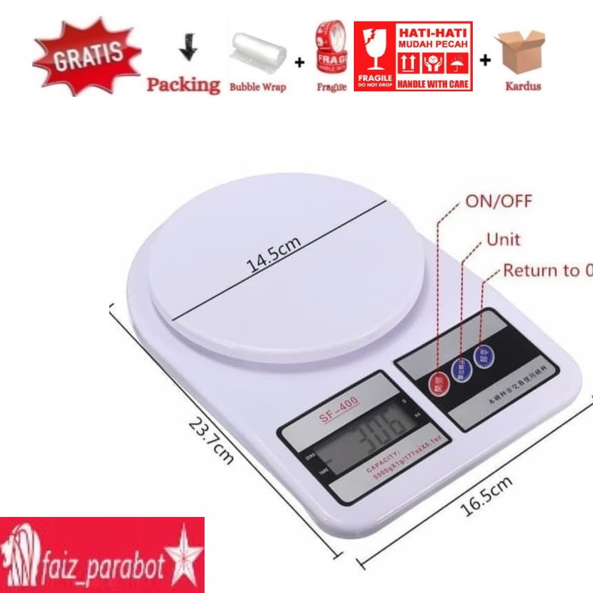 [ COD ] Timbangan  Kue Digital  R1/ Digital Kitchen Scale 10kg