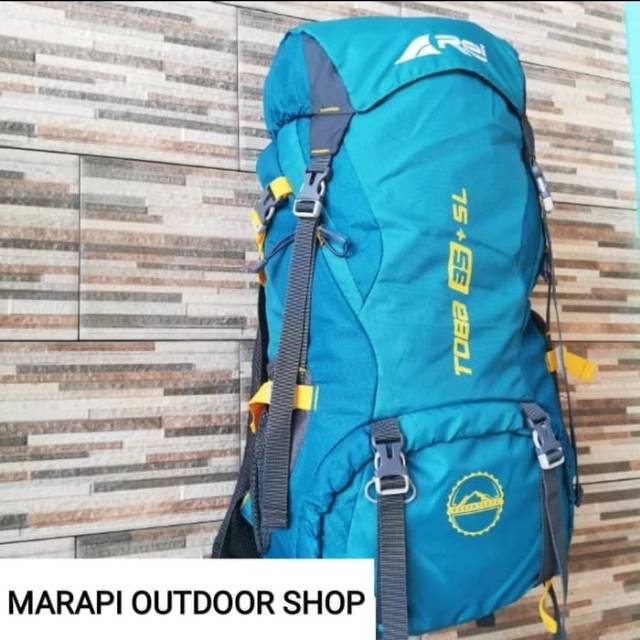 Tas Carrier Rei Toba 40L+Raincover Original 100%