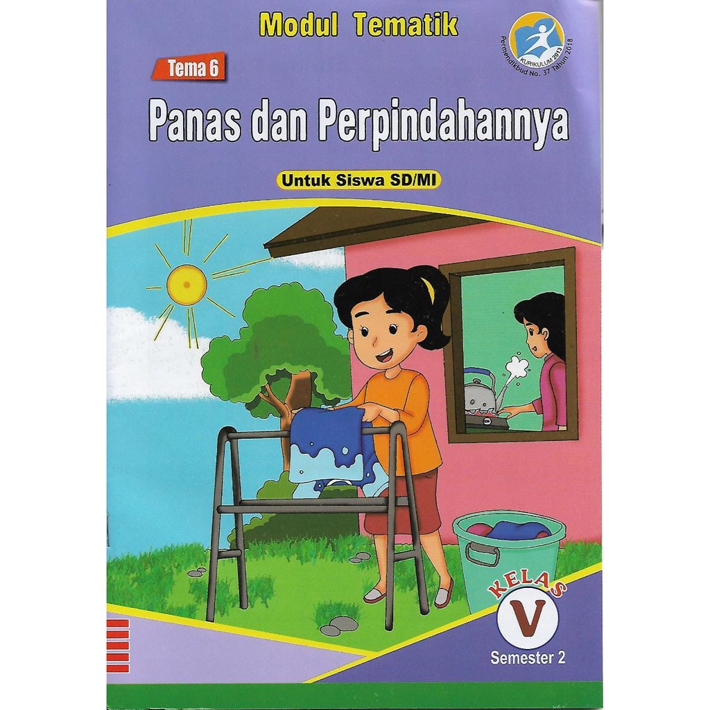 Buku Paket LKS Tematik kelas 5 SD/MI Tema 6,7,8,9 Semester