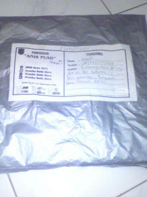 Kemeja Batik Pria Motif Tato Kalimantan