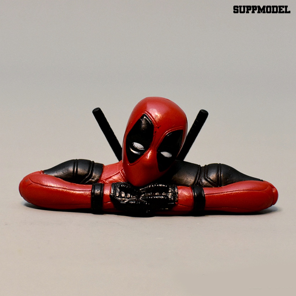 Action Figure Model Kartun Deadpool X-men Untuk Dekorasi