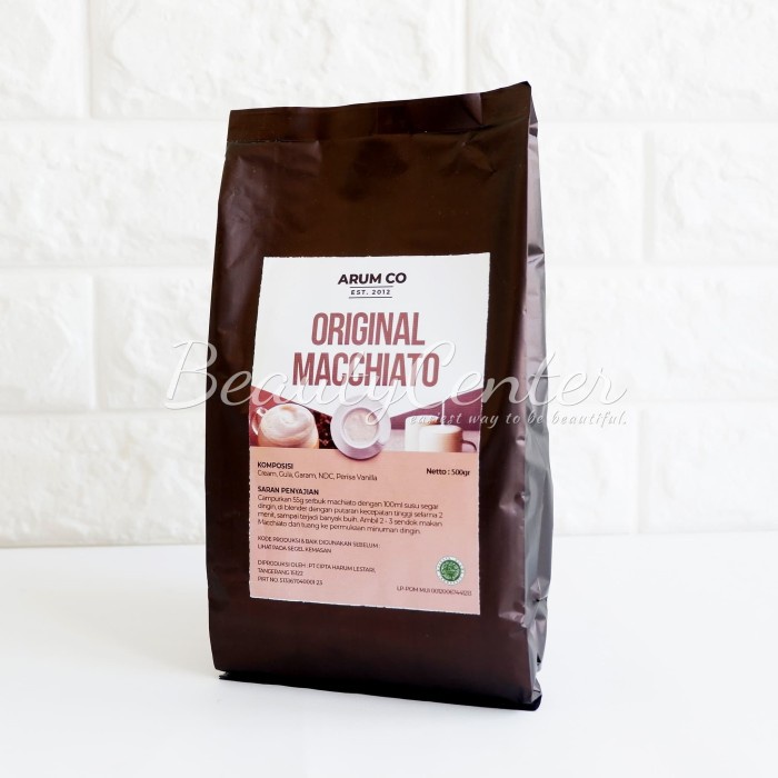 

ARUM CO ORIGINAL MACCHIATO 500GR / INSTANT DRINK / BUBUK MINUMAN TERMURAH