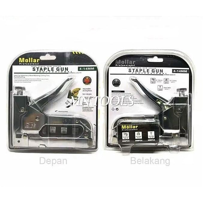 

Staples Gun Tacker Mollar 3 in 1 / Staple Jok Tembak Hekter 3 Way