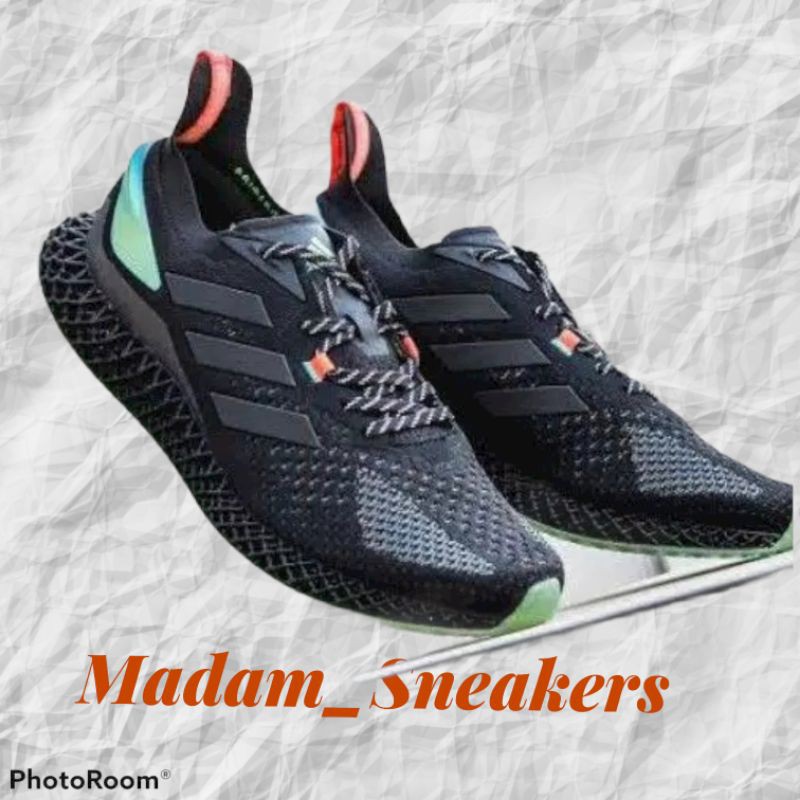 Sepatu Running Adidas X9000 4d Black Irisdecent