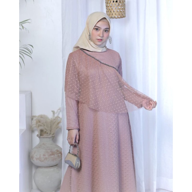 GAMIS TILE TUTU DOTT STELLI| GAMIS PESTA| GAMIS| GAMIS KONDANGAN| DRESS| DRESS PESTA| DRESS KONDANGAN| GAMIS TILLE| GAMIS WISUDA| BY AK