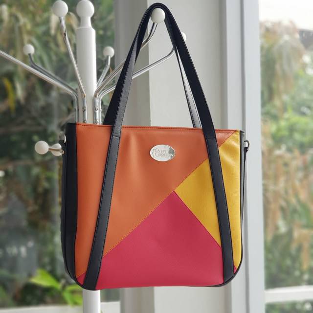 Tote Bag Tas GARDENIA Original by My Qeena Kuning