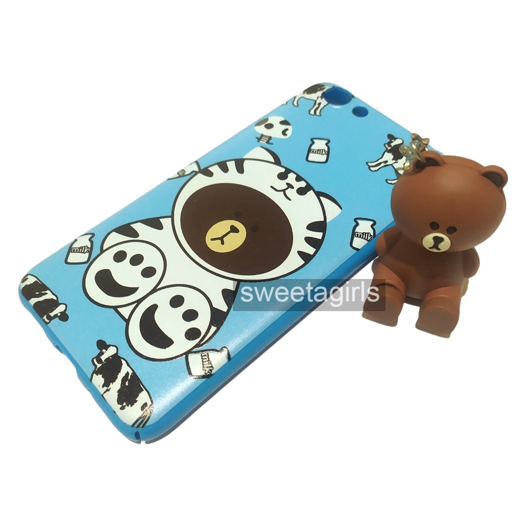 Casing Hp Oppo F3 - Case Plus Pendant Boneka - Bisa Bayar ditempat / COD - sweetacase.id - Hardcase / Casing HP / Casing lucu / Casing aestetic / casing karakter / Casing bisa stand / casing premium / kesing / kartun / Casing cewek