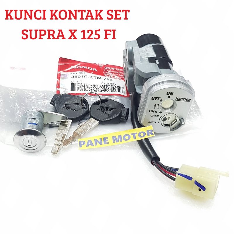 KUNCI KONTAK SET SUPRA X 125 FI LAMA ORISINIL AHM 35010-KTM-780